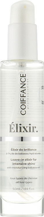 Eliksir nabłyszczający do włosów - Coiffance Professionnel Nutrition & Brilliance Shine