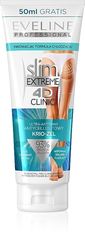 Wyszczuplające serum-korektor cellulitu - Eveline Cosmetics Slim Extreme 4D