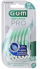 Kup Zestaw szczoteczek międzyzębowych, miętowy - G.U.M Soft-Picks Pro Medium