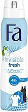 Kup Antyperspirant w sprayu - FA Invisible Fresh Lily of the Valley