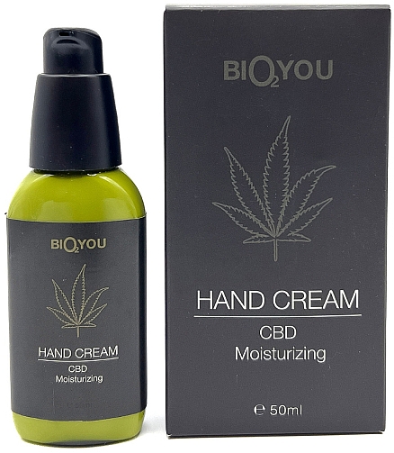 Nawilżający krem ​​do rąk z CBD - Bio2You CBD Moisturizing Hand Cream — Zdjęcie N1