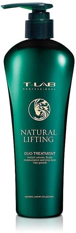 Odżywka dodająca włosom objętości - T-LAB Professional Natural Lifting Duo Treatment — Zdjęcie N1