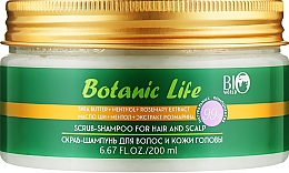 Kup Szampon peelingujący do włosów i skóry głowy Masło shea, mentol i ekstrakt z rozmarynu - Bio World Botanic Life Scrub-Shampoo For Hair And Scalp
