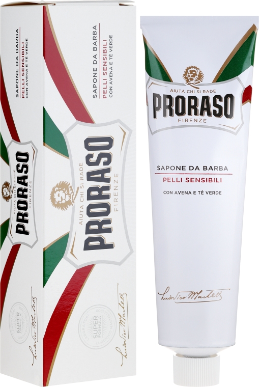 Mydło do golenia do skóry wrażliwej - Proraso Shaving Soap For Sensitive Skin — Zdjęcie N1