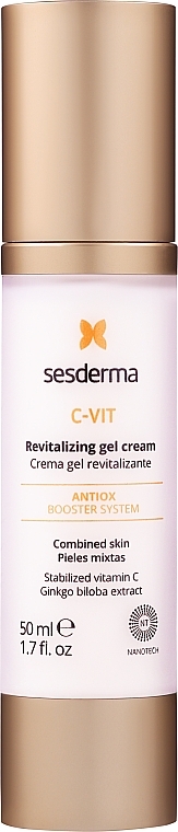 Rewitalizujący żel-krem do twarzy - SesDerma Laboratories C-Vit Revitalizing Gel Cream — Zdjęcie N1