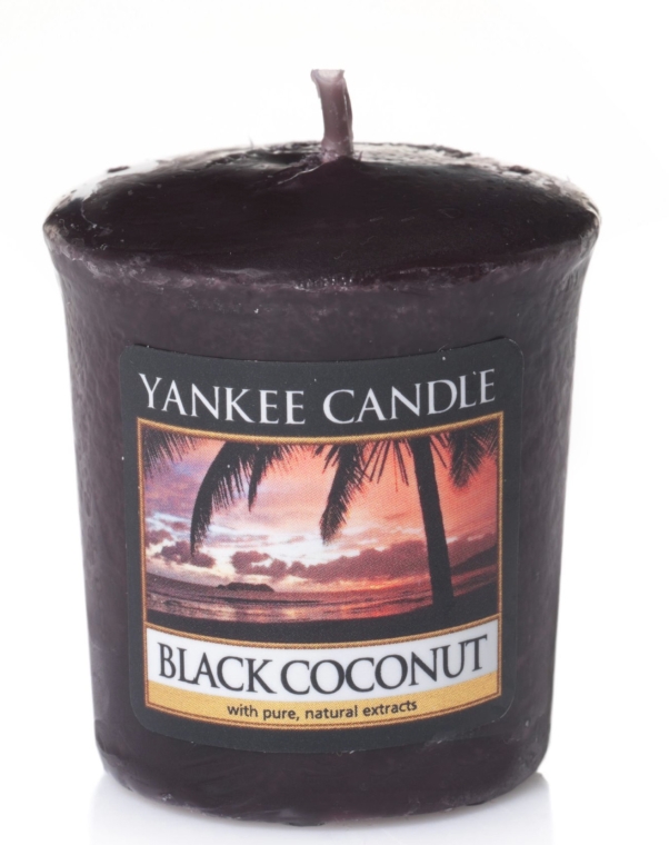 Świeca zapachowa sampler - Yankee Candle Scented Votive Black Coconut