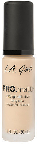 Podkład matujący - L.A. Girl Pro.Matte Foundation — Zdjęcie N1