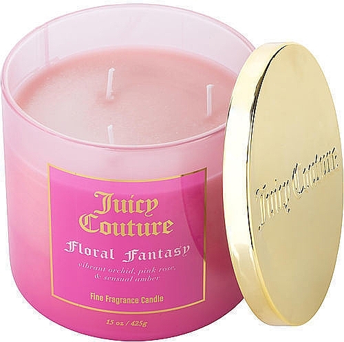 Świeca zapachowa - Juicy Couture Floral Fantasy Fine Fragrance Candle — Zdjęcie N2