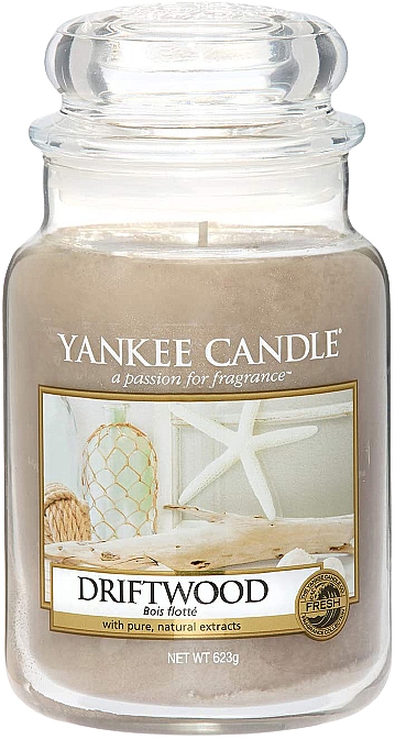 Świeca zapachowa w słoiku - Yankee Candle Driftwood — Zdjęcie N3