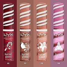 Nawilżający błyszczyk do ust - NYX Professional Makeup Home Alone Butter Gloss — Zdjęcie N11