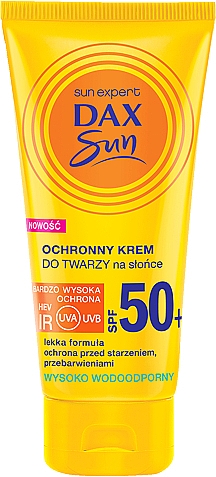 Ochronny krem do twarzy - Dax Sun Protective Face Cream Aging-protect Spf 50 + — Zdjęcie N1