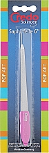 Kup Pilnik dwustronny, 16 cm, różowy - Credo Solingen Pop Art