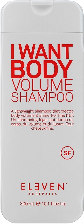 Szampon do włosów dla mężczyzn - Eleven Australia I Want Body Volume Shampoo — Zdjęcie N1