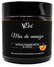 Kup Mus do masażu Słodka pomarańcza i chili - VCee Sweet Orange & Chilli Massage Mousse
