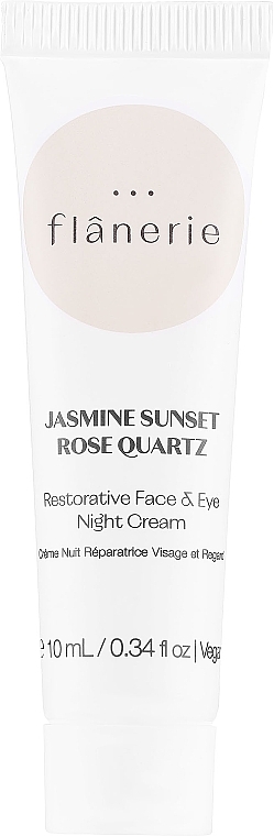 PREZENT! Rewitalizujący krem ​​na noc do twarzy i oczu - Flanerie Restorative Face & Eye Night Cream — Zdjęcie N1