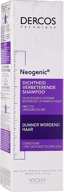 PRZECENA! Szampon przywracający gęstość włosów - Vichy Dercos Neogenic Redensifying Shampoo * — Zdjęcie N1