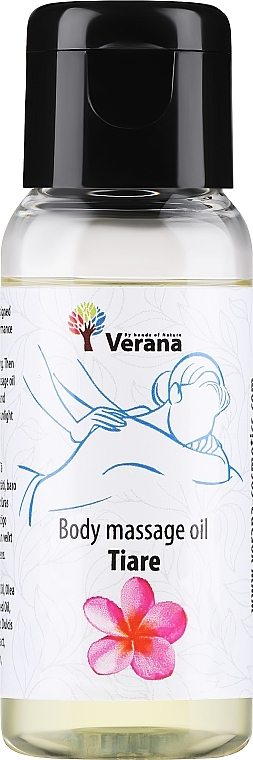 Olejek do masażu ciała Tiare Flower - Verana Body Massage Oil — Zdjęcie N1