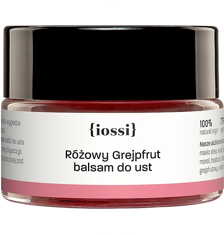 Balsam do ust Różowy grejpfrut - Iossi  — Zdjęcie N1