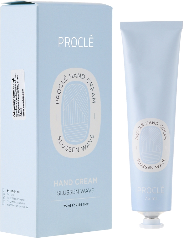Ochronny krem do rąk - Proclé Hand Cream Slussen Wave — Zdjęcie N4