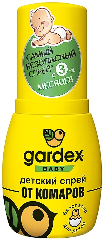 Spray dla niemowląt odstraszający komary - Gardex Baby