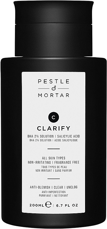 Tonik do twarzy - Pestle & Mortar Clarify BHA 2% Solution Toner — Zdjęcie N1