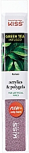 Pilnik do paznokci, F 700 - Kiss Green Tea Infused For Artificial Nails — Zdjęcie N2