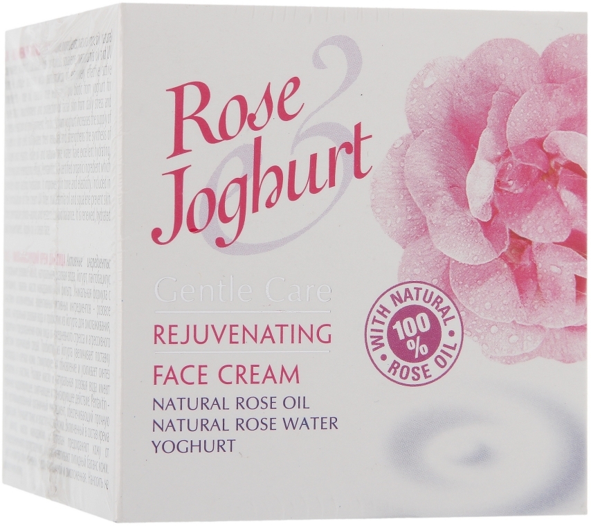 Odbudowujący krem przeciw starzeniu 50+ - Bulgarian Rose Rose & Joghurt Rejuvenating Face Cream — Zdjęcie N2