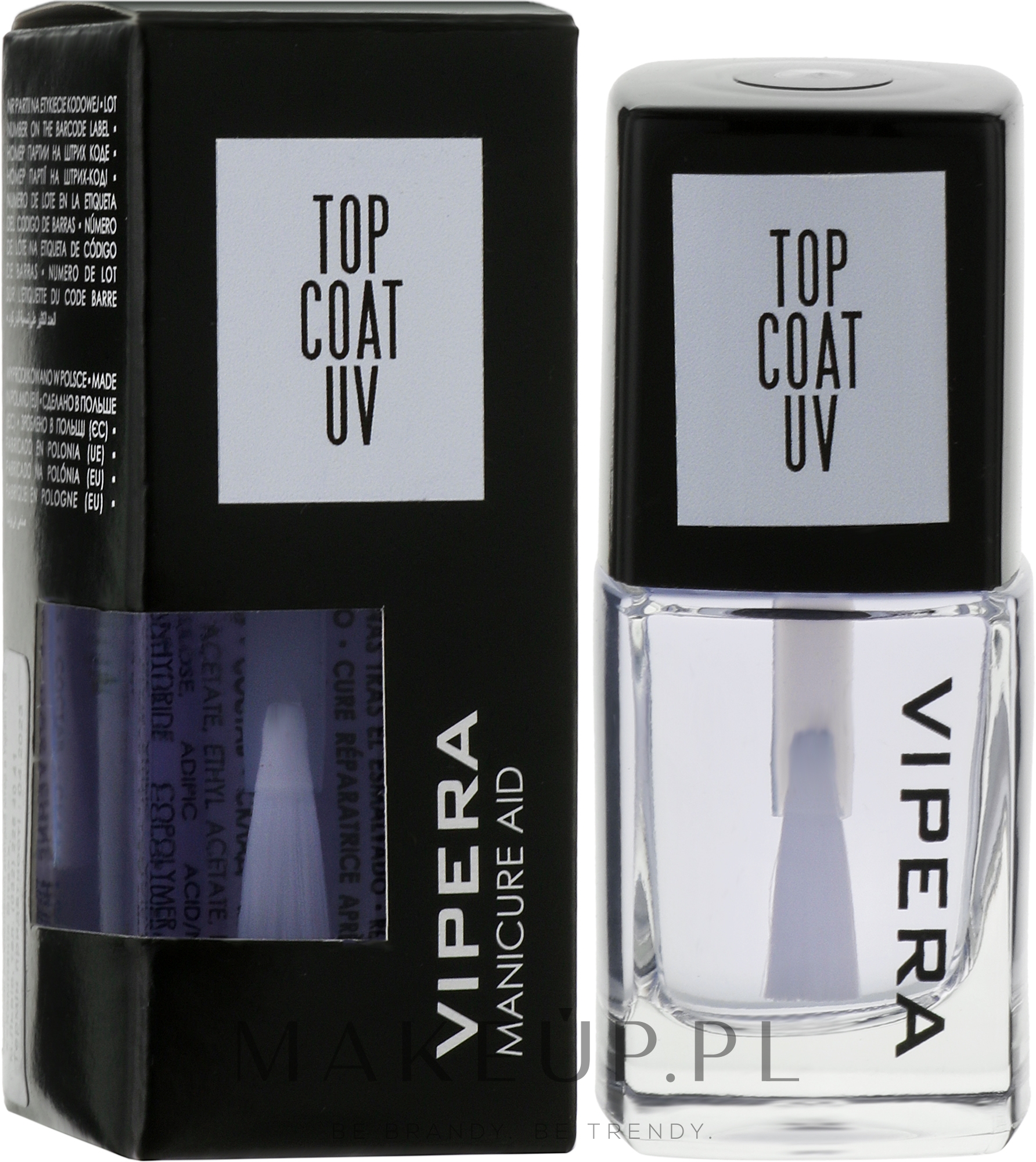 Top coat do paznokci - Vipera Top Coat Neon UV  — Zdjęcie 12 ml