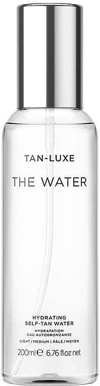 Samoopalacz do ciała - Tan-Luxe The Water Hydrating Self Tan Water Light/Medium — Zdjęcie N1