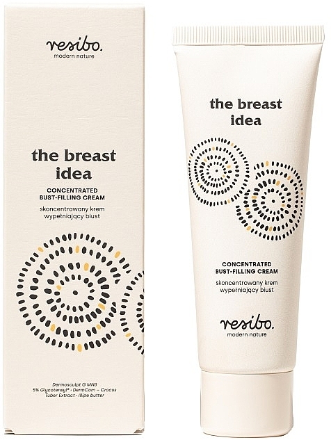 Skoncentrowany krem ​​do biustu - Resibo The Breast Idea Concentrated Bust-Filling Cream — Zdjęcie N1