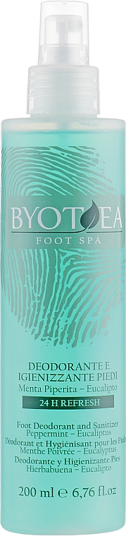 Dezynfekujący dezodorant do stóp - Byothea Foot Spa — Zdjęcie N1