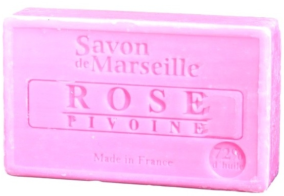 Naturalne mydło w kostce Róża i piwonia - Le Chatelard 1802 Soap Rose & Peony — Zdjęcie N1