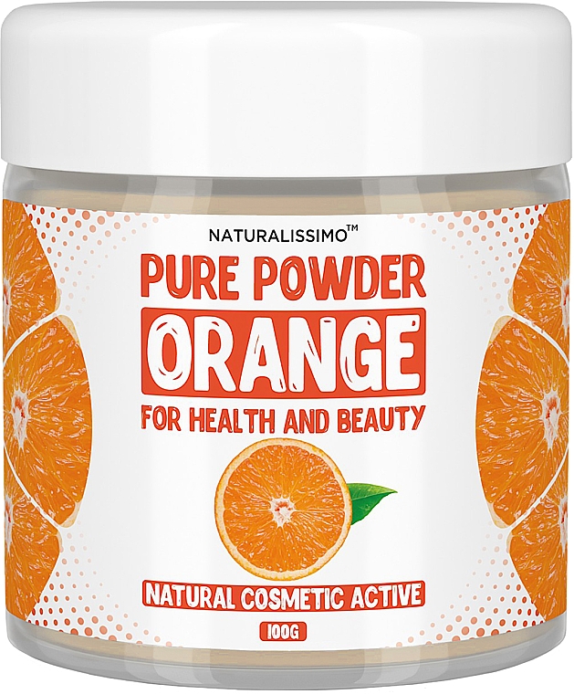 Pomarańczowy proszek do twarzy - Naturalissimo Powder Orange — Zdjęcie N1