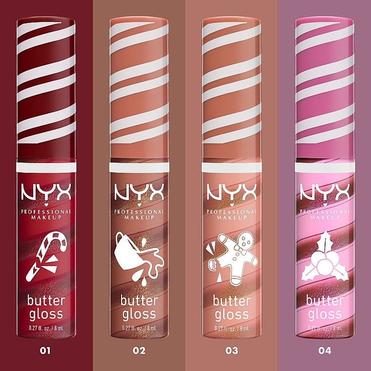 Nawilżający błyszczyk do ust - NYX Professional Makeup Home Alone Butter Gloss — Zdjęcie N11