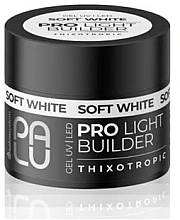Żel budujący - Palu Pro Light Bulder Soft White — Zdjęcie N1