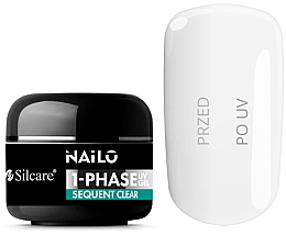 Kup Żel do paznokci - Silcare Nailo 1-Phase Gel UV Sequent Clear
