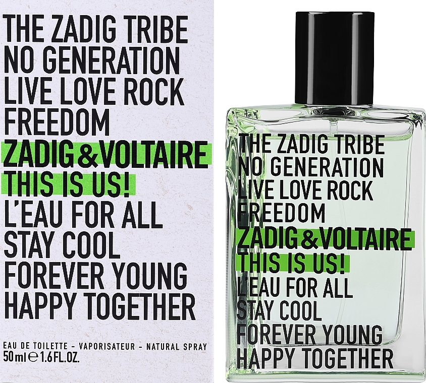 Zadig & Voltaire This is Us! L’Eau For All - Woda toaletowa — Zdjęcie N2