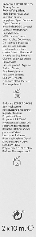 Zestaw - Cantabria Labs Endocare Expert Drops Firming Protocol (ser/2*10ml) — Zdjęcie N4