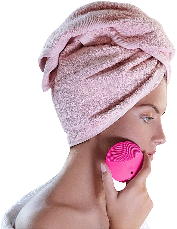Szczoteczka soniczna do oczyszczania i masażu twarzy - Foreo Luna Mini 3 Facial Cleansing Brush Fuchsia — Zdjęcie N5