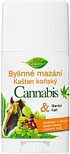 WYPRZEDAŻ Krem-sztyft z ekstraktem z konopi i kasztanowca - Bione Cosmetics Cannabis + Horse Chestnut * — Zdjęcie N1