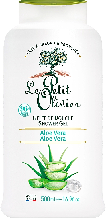 Nawilżający żel pod prysznic z aloesem - Le Petit Olivier Aloe Vera Shower Gel — Zdjęcie N1