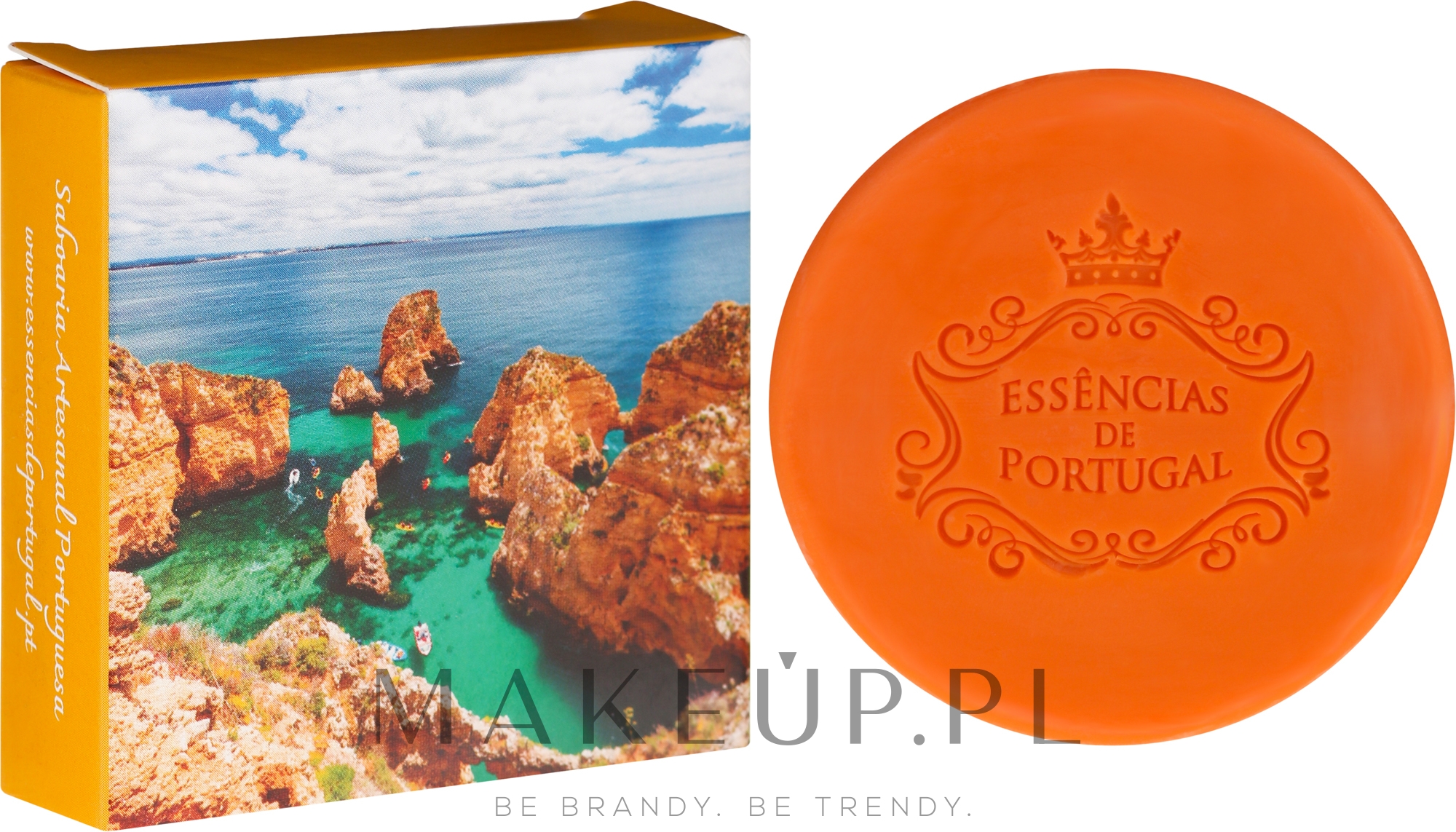 Naturalne mydło w kostce - Essencias de Portugal Living Portugal Orange — Zdjęcie 50 g