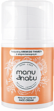 Kup Krem do twarzy z problemem łojotokowego zapalenia skóry - Manu Natu Natural Hemp Oil Face Cream