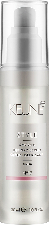 Wygładzające serum do włosów #17 - Keune Style Defrizz Serum — Zdjęcie N1