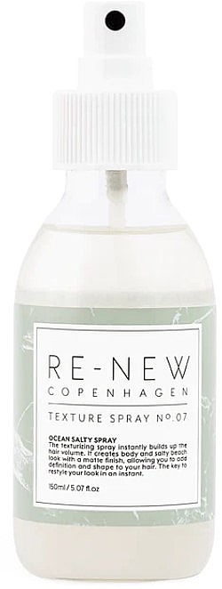 PREZENT! Teksturyzujący spray solny do włosów - Re-New Copenhagen Salty Texture Spray № 07 — Zdjęcie N1