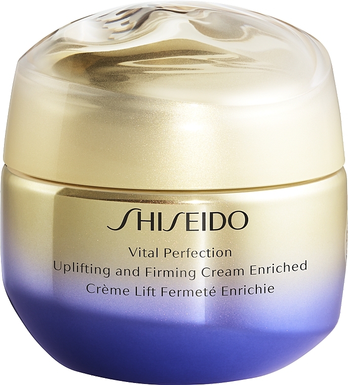 Liftingujący i ujędrniający krem do twarzy na dzień i na noc - Shiseido Vital Perfection Uplifting & Firming Cream Enriched — Zdjęcie N1