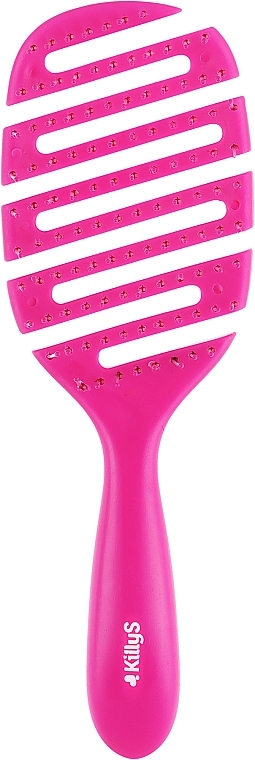 Szczotka do włosów, 500387, fioletowa - Killys Flexi Hair Brush — Zdjęcie N1