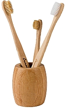 Kup Bambusowy uchwyt na szczoteczki do zębów - Curanatura
