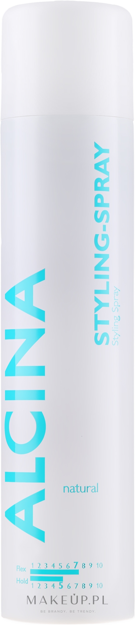 Spray do stylizacji włosów - Alcina Styling Natural Styling-Spray — Zdjęcie 500 ml