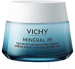 Lekki nawilżający krem ​​do twarzy - Vichy Mineral 89 Light 72H Moisture Boosting Cream — Zdjęcie N1